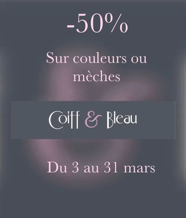 Promo du mois de mars 